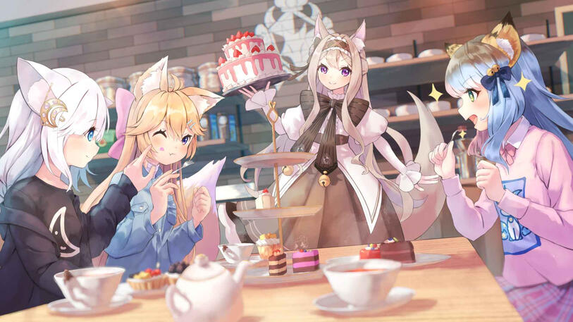 KonKon Cafe by epii_m1