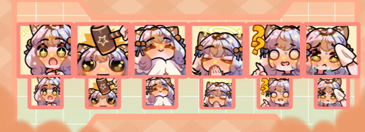 Nini Emotes by thegoldgiebox
