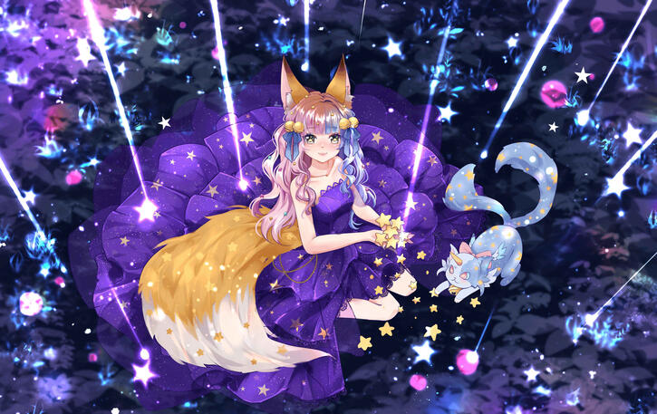 Falling Stars by mirmin