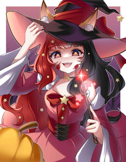 Witch Nini by valellamoon