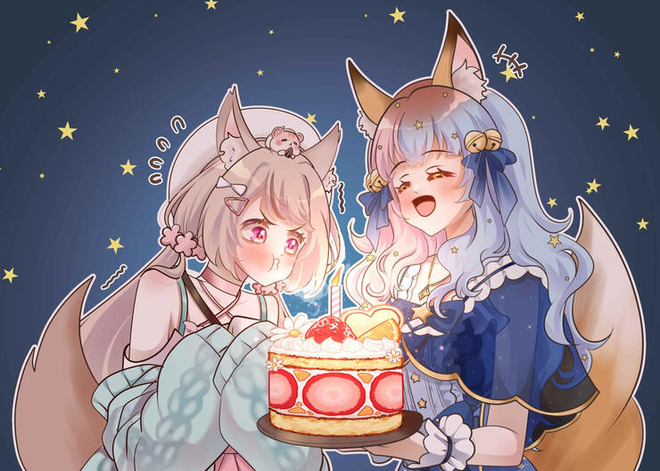 Mocha birthday by ktoneart